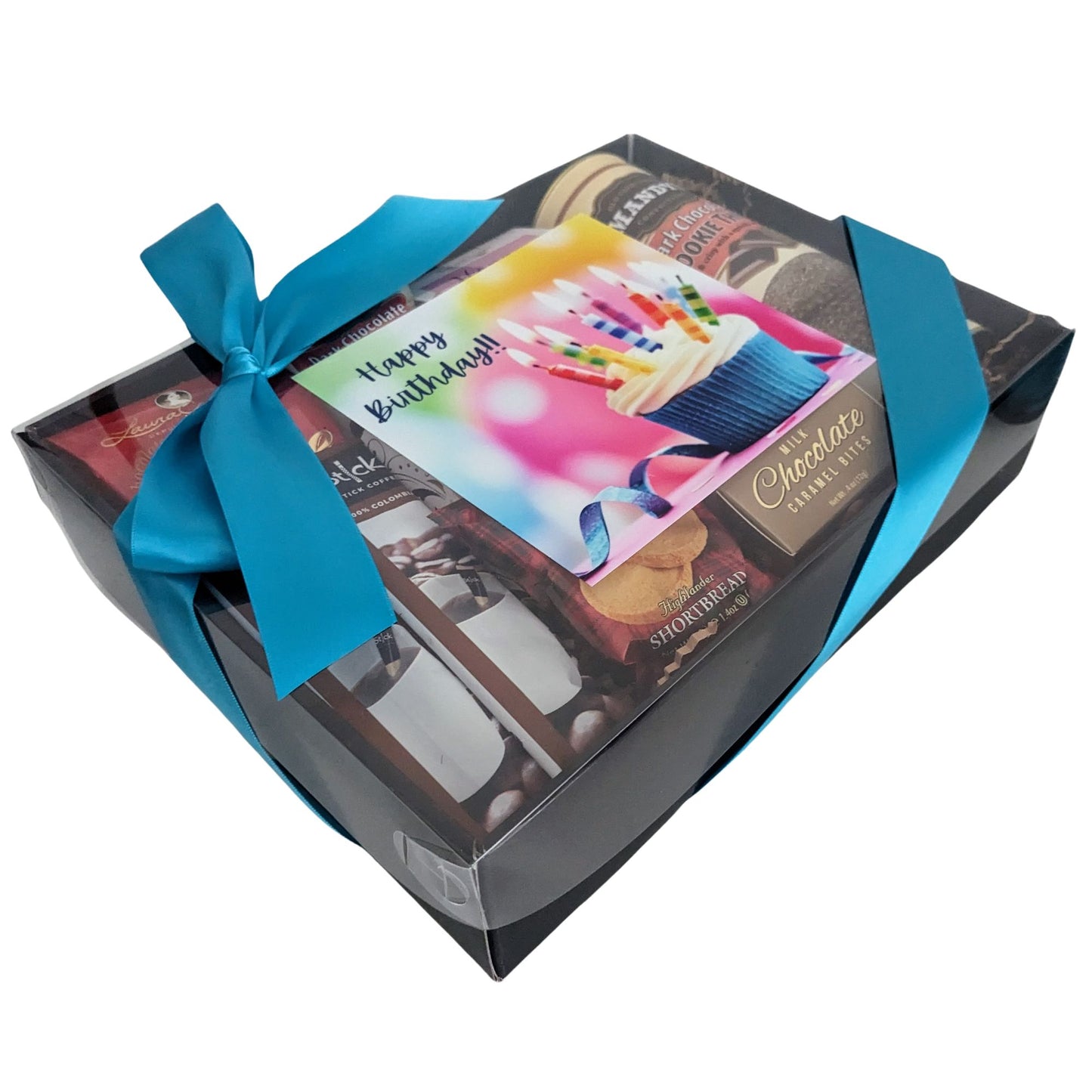 Happy Birthday Coffee and Cookies Gift Box
