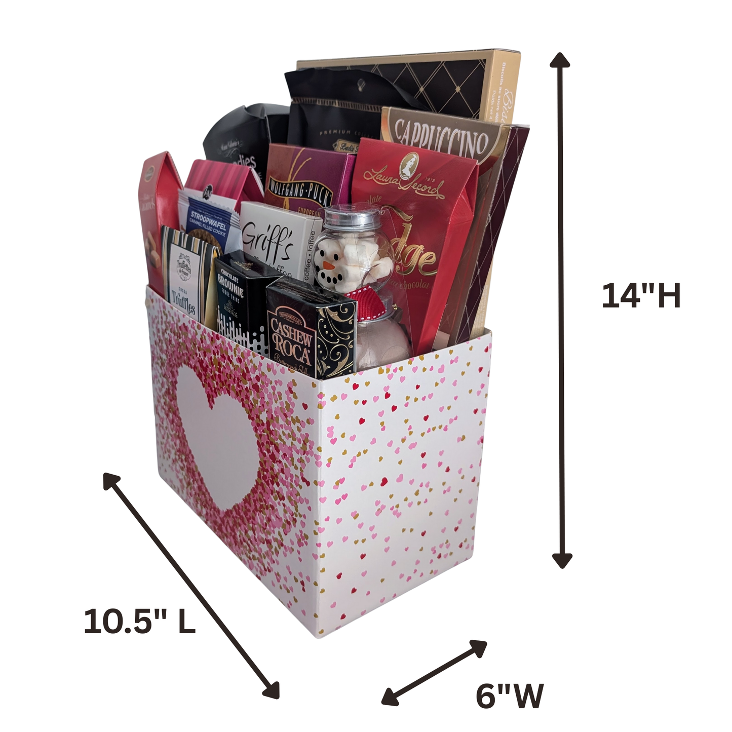 All-Heart Chocolate, Cookies & Coffee Gift Box