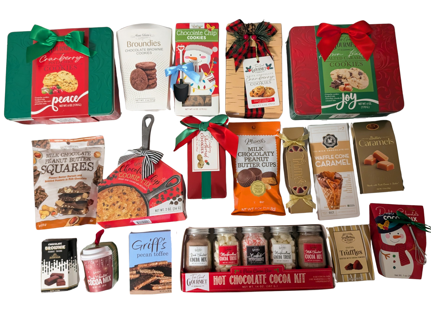Fanciful Holiday Extra Large Gourmet Gift Basket - Christmas and Holiday Gifts