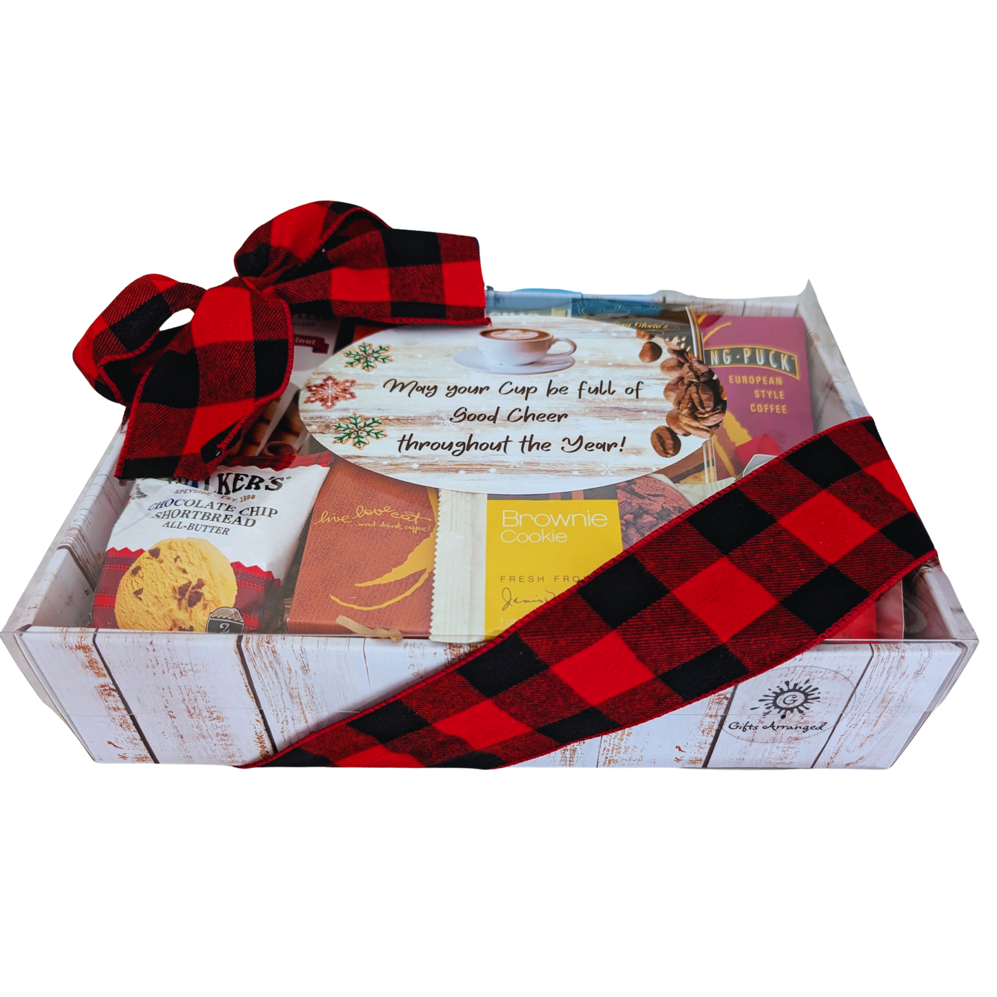 Holiday Coffee & Chocolate Gift Basket, Thanksgiving, Christmas, Holidays, New Year Gifts