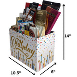 Happy Birthday Gift Basket with Coffee, Cookies, Chocolates & Birthday Mug