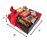 Merry Christmas Gourmet Cheese & Chocolates Gift Box