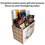 Thanksgiving Gourmet Gift Basket with Sweet & Savory Delights