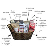 Luxury Gourmet Delights - All Occasion Chocolate, Cookies and Coffee gift basket - Fall & Holiday Gifts