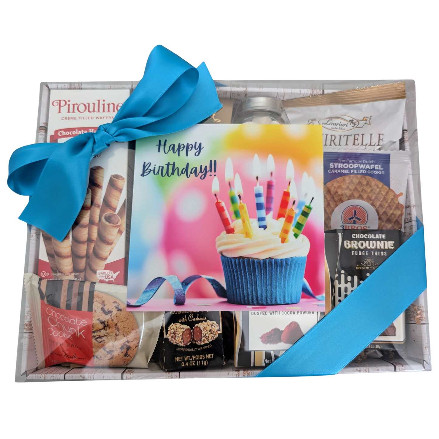 Happy Birthday Coffee and Cookies Gift Box