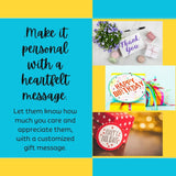 Merry Christmas Holiday Cookies, Chocolates & Cocoa Gift Basket