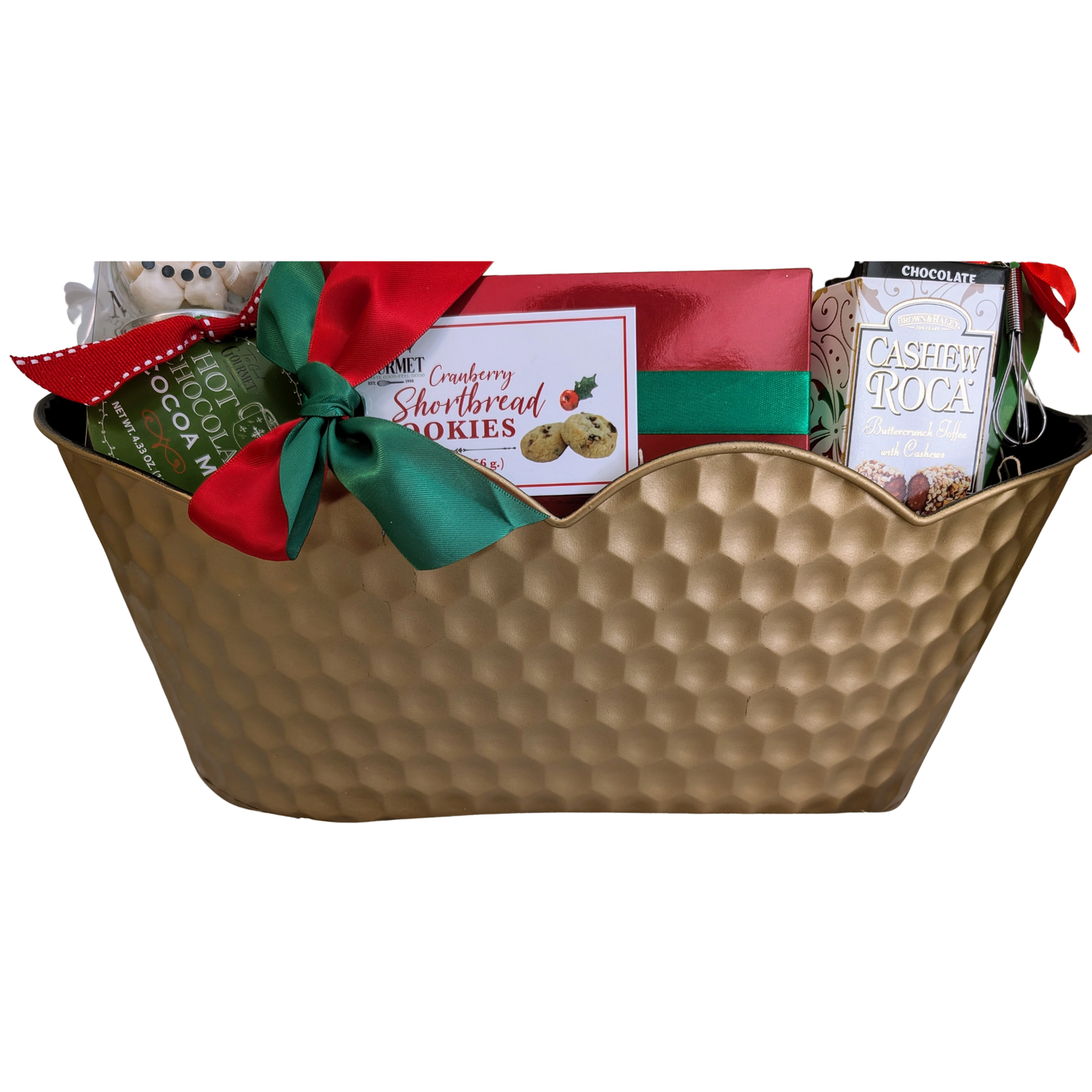 Holiday Favorites Golden Gourmet Gift Basket – Premium Snack Assortment, Corporate Gift, Thank You Gift, Holiday Gift Basket for Thanksgiving, Christmas & New Year