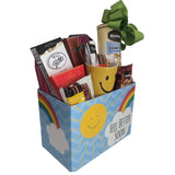 Get Well Soon Gift Basket - Smiley Mug with Tea, Coffee & Snacks - Feel Better Gifts, Business Gifts