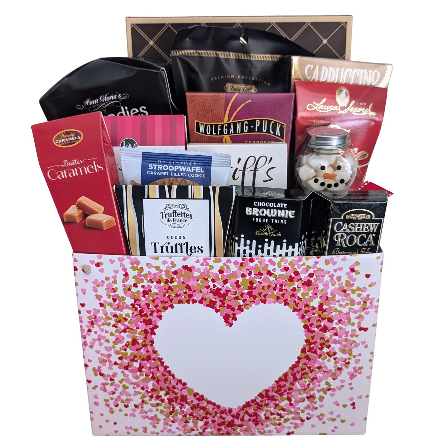 All-Heart Chocolate, Cookies & Coffee Gift Box