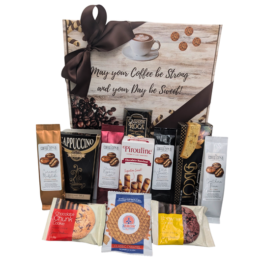 Gourmet Coffee Gift Box | Coffee Lover Gift Basket for All Occasions