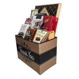 Thank you Gift Basket with Gourmet Cheese & Snacks