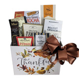 Thanksgiving & Fall Gift Basket with Cookies, Caramels & Chocolates