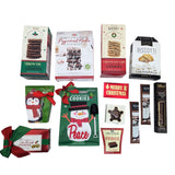 Merry Christmas Holiday Cookies, Chocolates & Cocoa Gift Basket