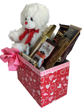 Beary Sweet Wishes Gift Basket with Chocolates & Teddy Bear -  Birthday, Anniversary, All Occasion Gifts