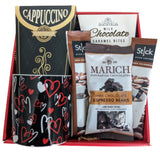 All Occasion Hearts themed Chocolate & Coffee Gift Box with Mug for Men & Women