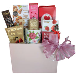 Tea & Assorted Cookies Gift Basket with Tea Cup