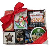 Christmas & Holiday Sweet & Savory Gift Box with Gourmet Cheese & Snacks