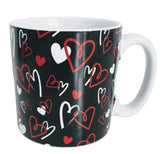 All Occasion Hearts themed Chocolate & Coffee Gift Box with Mug for Men & Women